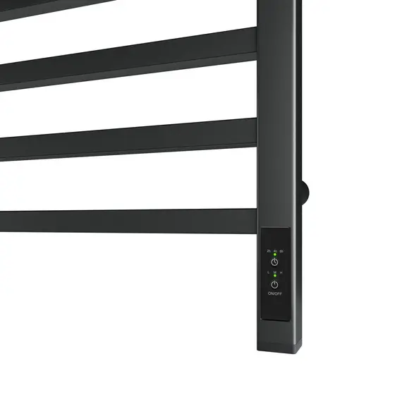 ПОЛОТЕНЦЕСУШИТЕЛЬ ЭЛЕКТРИЧЕСКИЙ POINT ВЕГА PN71850GB П12 500X1000, ДИММЕР СПРАВА, ГРАФИТ БЛЕСК