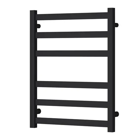 ПОЛОТЕНЦЕСУШИТЕЛЬ ВОДЯНОЙ POINT МЕРКУРИЙ PN83156B П6 500X600, ЧЕРНЫЙ