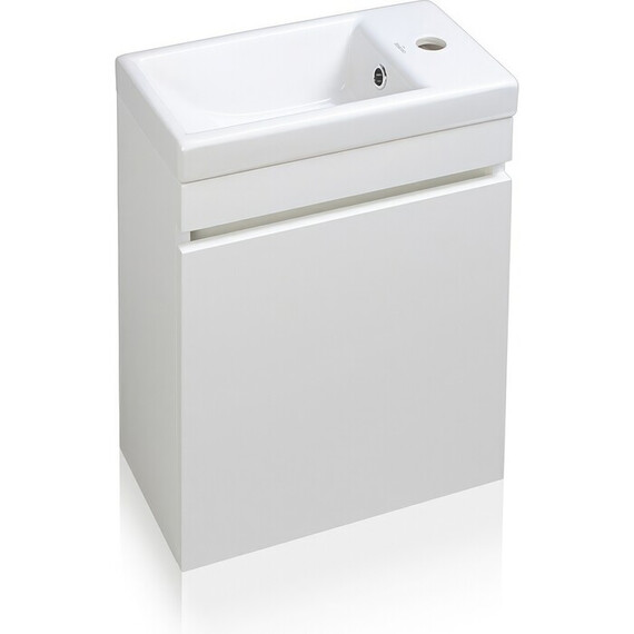 ТУМБА ПОДВЕСНАЯ STYLE LINE "COMPACT", COMO 40, ЛЮКС БЕЛЫЙ