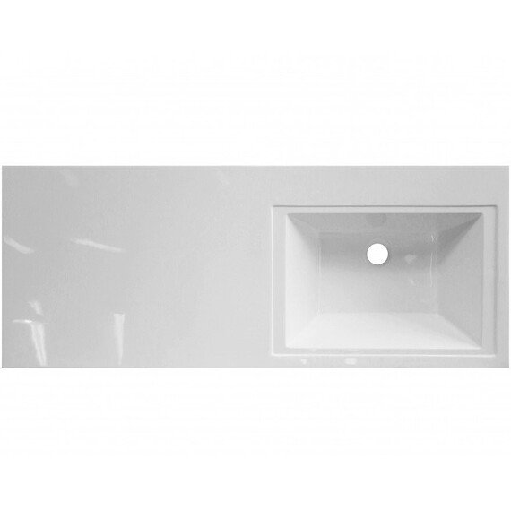 ТУМБА НАПОЛЬНАЯ STYLE LINE "ДАЛЛАС 130", 3 ЯЩИКА, ЛЮКС БЕЛАЯ, PLUS