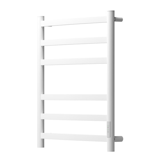 ПОЛОТЕНЦЕСУШИТЕЛЬ ЭЛЕКТРИЧЕСКИЙ POINT АНТЕЯ PN17856W П6 500X600, ДИММЕР СПРАВА, БЕЛЫЙ