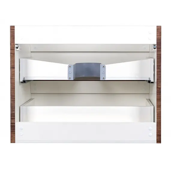 ТУМБА ПОДВЕСНАЯ STYLE LINE "АТЛАНТИКА 80", 2 ЯЩИКА, ЛЮКС СТАРОЕ ДЕРЕВО, PLUS