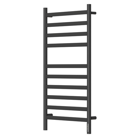 ПОЛОТЕНЦЕСУШИТЕЛЬ ЭЛЕКТРИЧЕСКИЙ POINT СЕЛЕНА PN16850B П10 500X1000, ДИММЕР СПРАВА, ЧЕРНЫЙ