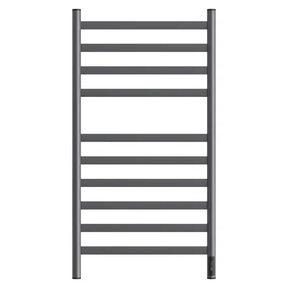 ПОЛОТЕНЦЕСУШИТЕЛЬ ЭЛЕКТРИЧЕСКИЙ POINT СЕЛЕНА PN16850GR П10 500X1000, ДИММЕР СПРАВА, ГРАФИТ ПРЕМИУМ