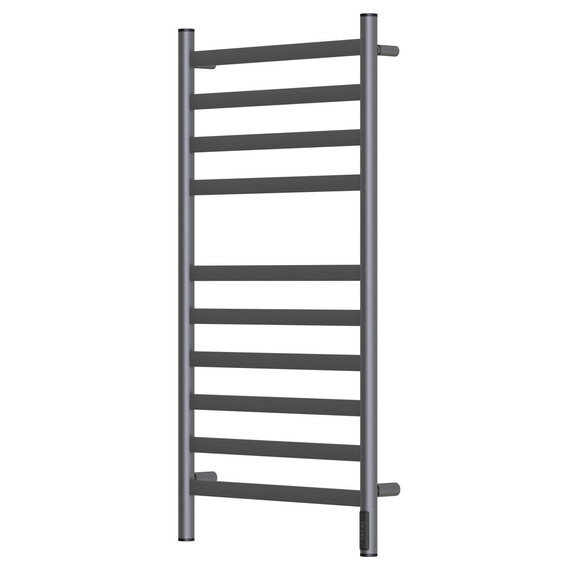 ПОЛОТЕНЦЕСУШИТЕЛЬ ЭЛЕКТРИЧЕСКИЙ POINT СЕЛЕНА PN16850GR П10 500X1000, ДИММЕР СПРАВА, ГРАФИТ ПРЕМИУМ