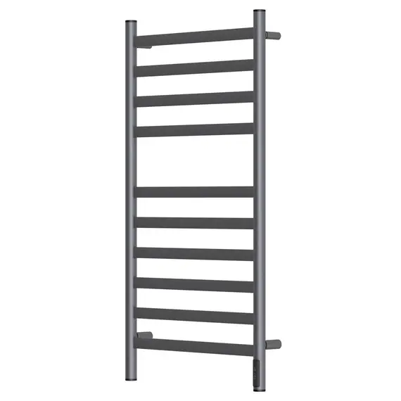 ПОЛОТЕНЦЕСУШИТЕЛЬ ЭЛЕКТРИЧЕСКИЙ POINT СЕЛЕНА PN16850GR П10 500X1000, ДИММЕР СПРАВА, ГРАФИТ ПРЕМИУМ