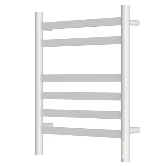 ПОЛОТЕНЦЕСУШИТЕЛЬ ЭЛЕКТРИЧЕСКИЙ POINT СЕЛЕНА PN16856W П6 500X600, ДИММЕР СПРАВА, БЕЛЫЙ