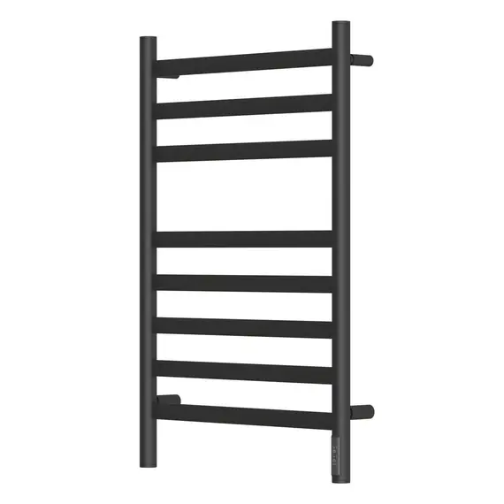 ПОЛОТЕНЦЕСУШИТЕЛЬ ЭЛЕКТРИЧЕСКИЙ POINT СЕЛЕНА PN16858B П8 500X800, ДИММЕР СПРАВА, ЧЕРНЫЙ