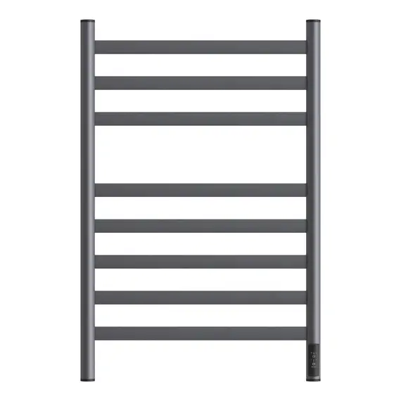 ПОЛОТЕНЦЕСУШИТЕЛЬ ЭЛЕКТРИЧЕСКИЙ POINT СЕЛЕНА PN16858GR П8 500X800, ДИММЕР СПРАВА, ГРАФИТ ПРЕМИУМ	