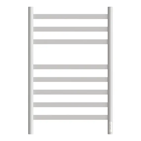 ПОЛОТЕНЦЕСУШИТЕЛЬ ЭЛЕКТРИЧЕСКИЙ POINT СЕЛЕНА PN16858W П8 500X800, ДИММЕР СПРАВА, БЕЛЫЙ