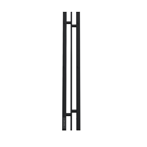 ПОЛОТЕНЦЕСУШИТЕЛЬ ЭЛЕКТРИЧЕСКИЙ POINT ФРЕЯ PN20718B П2 100X800 ДИММЕР СЛЕВА, ЧЕРНЫЙ