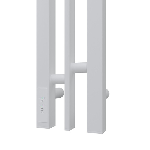 ПОЛОТЕНЦЕСУШИТЕЛЬ ЭЛЕКТРИЧЕСКИЙ POINT ФРЕЯ PN20718W П2 100X800 ДИММЕР СЛЕВА, БЕЛЫЙ