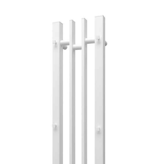 ПОЛОТЕНЦЕСУШИТЕЛЬ ЭЛЕКТРИЧЕСКИЙ POINT ФРЕЯ PN20728W П2 140X800 ДИММЕР СЛЕВА, БЕЛЫЙ