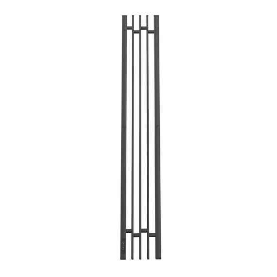 ПОЛОТЕНЦЕСУШИТЕЛЬ ЭЛЕКТРИЧЕСКИЙ POINT ФРЕЯ PN20732GB П2 180X1200 ДИММЕР СЛЕВА, ГРАФИТ БЛЕСК