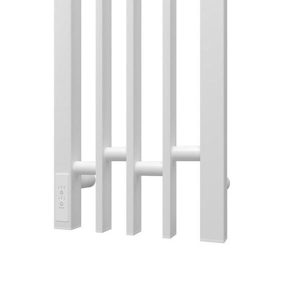 ПОЛОТЕНЦЕСУШИТЕЛЬ ЭЛЕКТРИЧЕСКИЙ POINT ФРЕЯ PN20738W П2 180X800 ДИММЕР СЛЕВА, БЕЛЫЙ