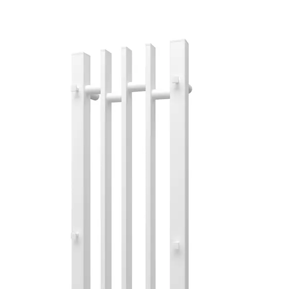 ПОЛОТЕНЦЕСУШИТЕЛЬ ЭЛЕКТРИЧЕСКИЙ POINT ФРЕЯ PN20738W П2 180X800 ДИММЕР СЛЕВА, БЕЛЫЙ