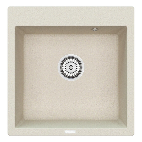 МОЙКА КУХОННАЯ POINT АРБЕЛЬ 51 PN3001BG, СВЕТЛО-БЕЖЕВЫЙ