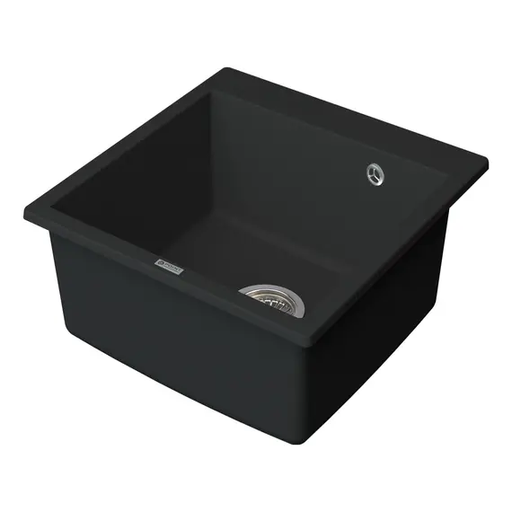 МОЙКА КУХОННАЯ POINT АРБЕЛЬ 51 PN3001B, ЧЕРНЫЙ