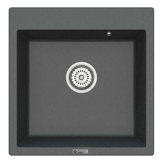 МОЙКА КУХОННАЯ POINT АРБЕЛЬ 51 PN3001GR, ГРАФИТ