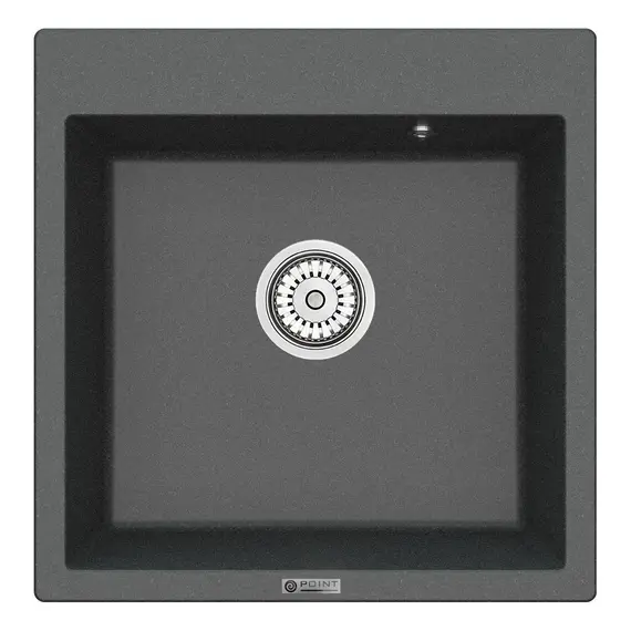 МОЙКА КУХОННАЯ POINT АРБЕЛЬ 51 PN3001GR, ГРАФИТ