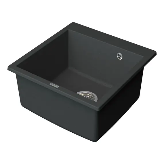 МОЙКА КУХОННАЯ POINT АРБЕЛЬ 51 PN3001GR, ГРАФИТ