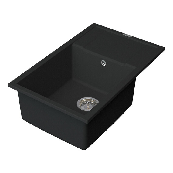 МОЙКА КУХОННАЯ POINT ВЕЛЕТА 78 PN3002B, ЧЕРНЫЙ МОЙКА КУХОННАЯ POINT ВЕЛЕТА 78 PN3002B, ЧЕРНЫЙ