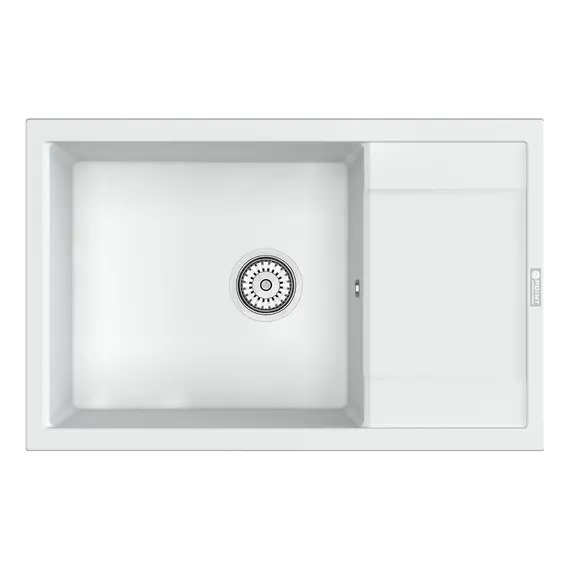 МОЙКА КУХОННАЯ POINT ВЕЛЕТА 78 PN3002W, БЕЛЫЙ