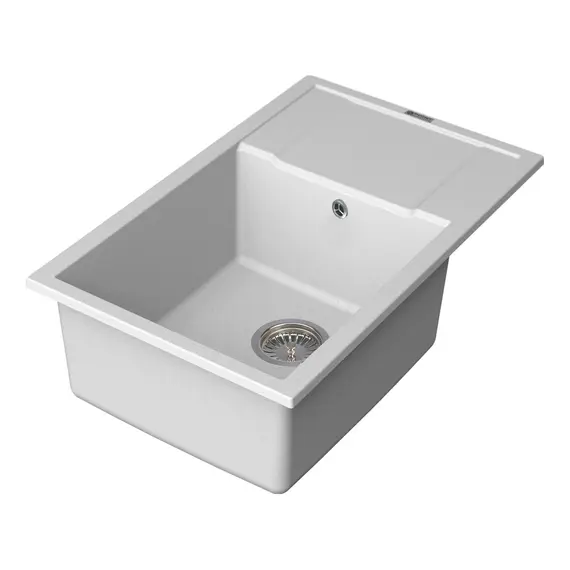 МОЙКА КУХОННАЯ POINT ВЕЛЕТА 78 PN3002W, БЕЛЫЙ