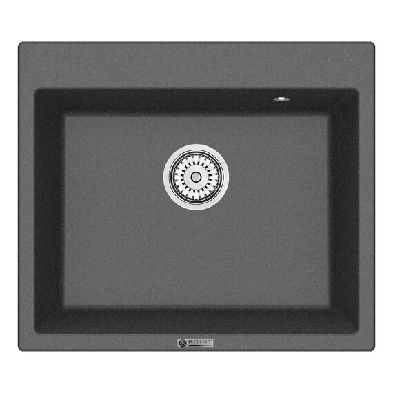 МОЙКА КУХОННАЯ POINT БИНГА 60 PN3003GR, ГРАФИТ
