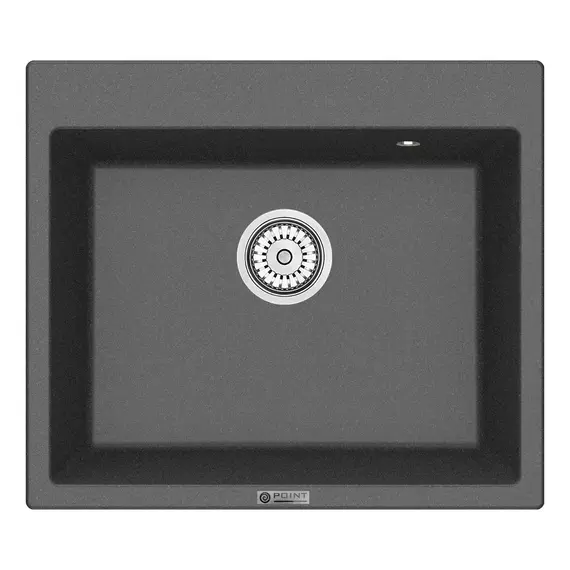 МОЙКА КУХОННАЯ POINT БИНГА 60 PN3003GR, ГРАФИТ