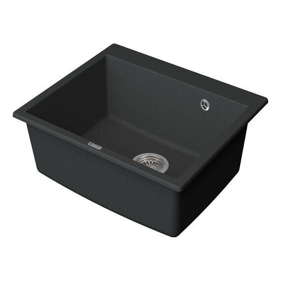 МОЙКА КУХОННАЯ POINT БИНГА 60 PN3003GR, ГРАФИТ