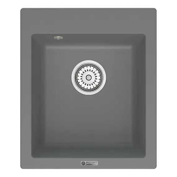 МОЙКА КУХОННАЯ POINT ДИНАРА 42 PN3004AL, СЕРЫЙ