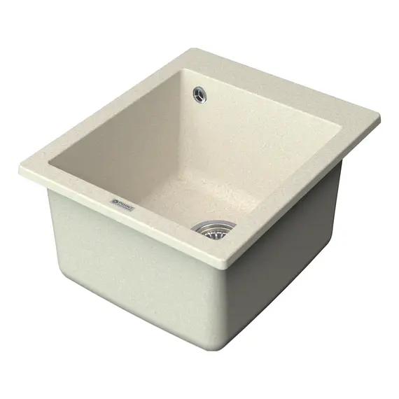 МОЙКА КУХОННАЯ POINT ДИНАРА 42 PN3004BG, СВЕТЛО-БЕЖЕВЫЙ