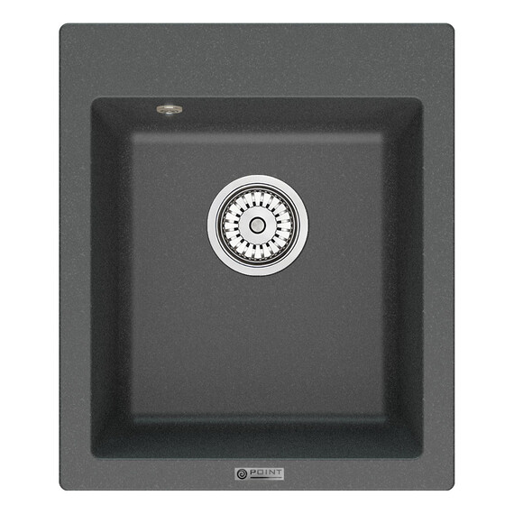 МОЙКА КУХОННАЯ POINT ДИНАРА 42 PN3004GR, ГРАФИТ