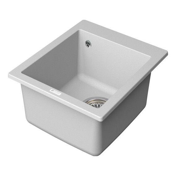 МОЙКА КУХОННАЯ POINT ДИНАРА 42 PN3004W, БЕЛЫЙ