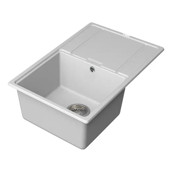 МОЙКА КУХОННАЯ POINT ЛАУРА 78 PN3005W, БЕЛЫЙ