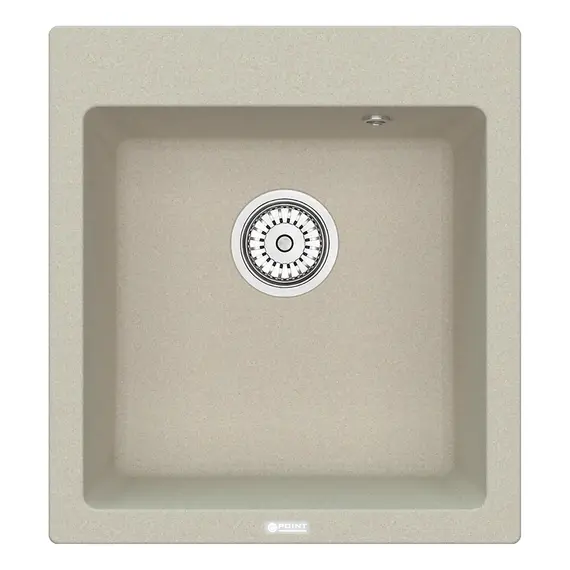 МОЙКА КУХОННАЯ POINT МОКО 47 PN3006BG, СВЕТЛО-БЕЖЕВЫЙ