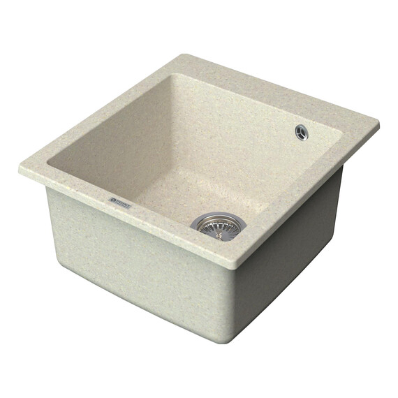 МОЙКА КУХОННАЯ POINT МОКО 47 PN3006BG, СВЕТЛО-БЕЖЕВЫЙ