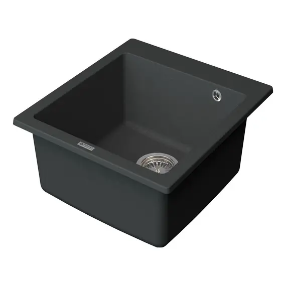 МОЙКА КУХОННАЯ POINT МОКО 47 PN3006GR, ГРАФИТ