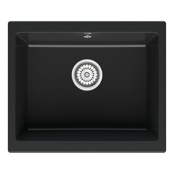 МОЙКА КУХОННАЯ POINT СИДЛИ 55 PN3007B, ЧЕРНЫЙ