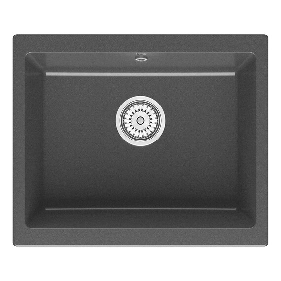 МОЙКА КУХОННАЯ POINT СИДЛИ 55 PN3007GR, ГРАФИТ