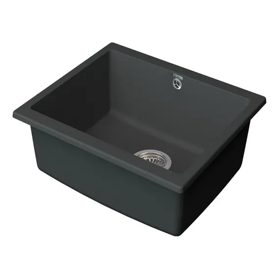 МОЙКА КУХОННАЯ POINT СИДЛИ 55 PN3007GR, ГРАФИТ