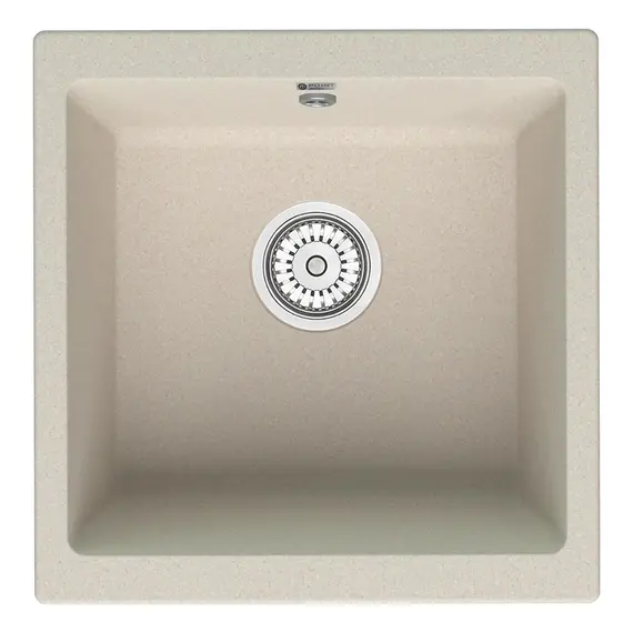 МОЙКА КУХОННАЯ POINT БАТУ 45 PN3008BG, СВЕТЛО-БЕЖЕВЫЙ