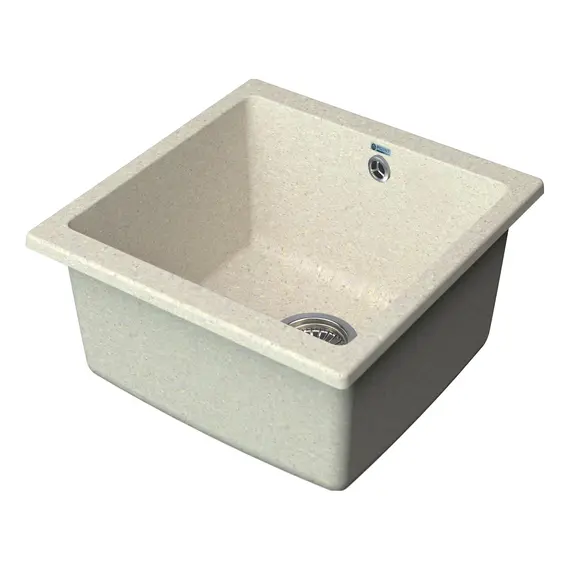 МОЙКА КУХОННАЯ POINT БАТУ 45 PN3008BG, СВЕТЛО-БЕЖЕВЫЙ