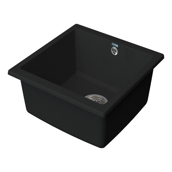 МОЙКА КУХОННАЯ POINT БАТУ 45 PN3008B, ЧЕРНЫЙ