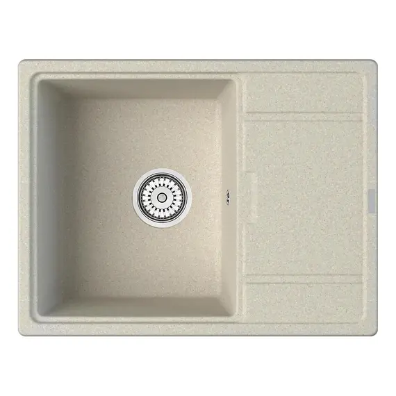 МОЙКА КУХОННАЯ POINT СТИЛ 65 PN3009BG, СВЕТЛО-БЕЖЕВЫЙ