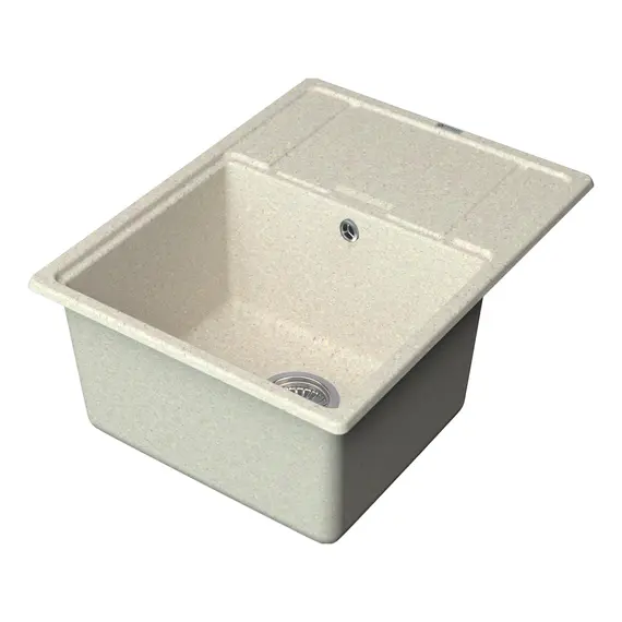 МОЙКА КУХОННАЯ POINT СТИЛ 65 PN3009BG, СВЕТЛО-БЕЖЕВЫЙ