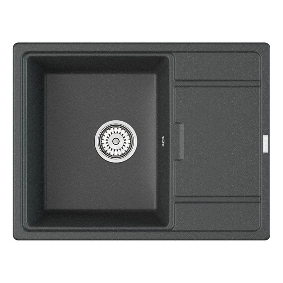 МОЙКА КУХОННАЯ POINT СТИЛ 65 PN3009GR, ГРАФИТ