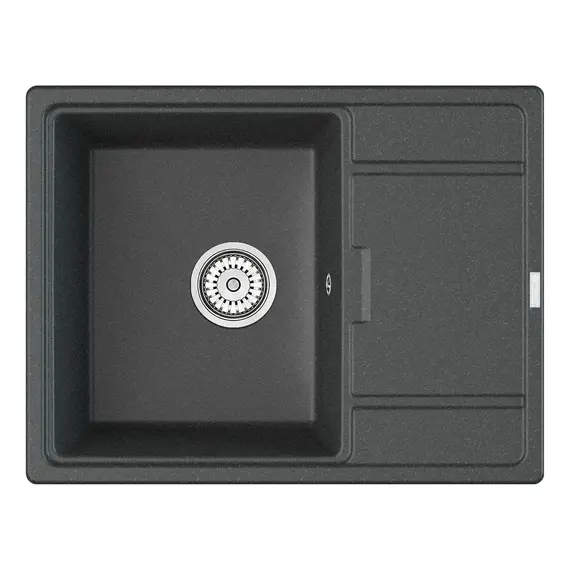 МОЙКА КУХОННАЯ POINT СТИЛ 65 PN3009GR, ГРАФИТ