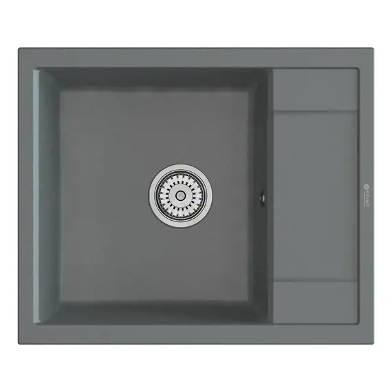 МОЙКА КУХОННАЯ POINT РИМО 60 PN3010AL, СЕРЫЙ